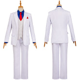 Kazamatsuri Kyouichirou weiß Anzug The Dinner Table Detective Cosplay Kostüm